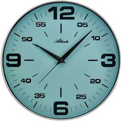 Atlanta 4552/6 Wanduhr Quarz Türkis
