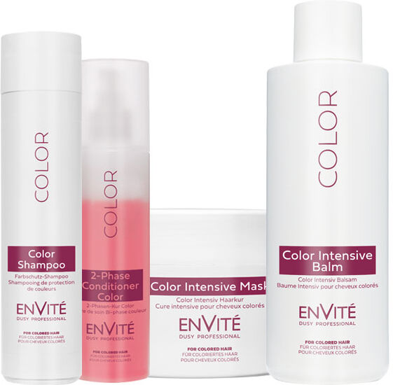 1700ml dusy professional Envité Color All-in Set (Shampoo 250ml + Conditioner 200ml + Mask 250ml + Balm1000ml)