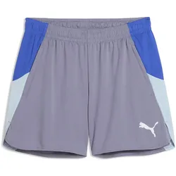 PUMA IndividualBLAZE Shorts Damen 01 - gray sky/puma white/royal sapphire L