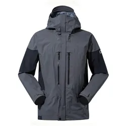 Berghaus, Herren, Skijacke, Mtn Guide Gtx Pro Shell Jacket (XS), Grau, Schwarz