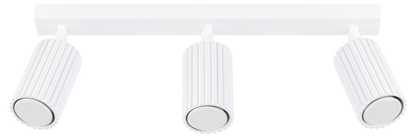 Sollux Plafondlamp KARBON 3L, wit