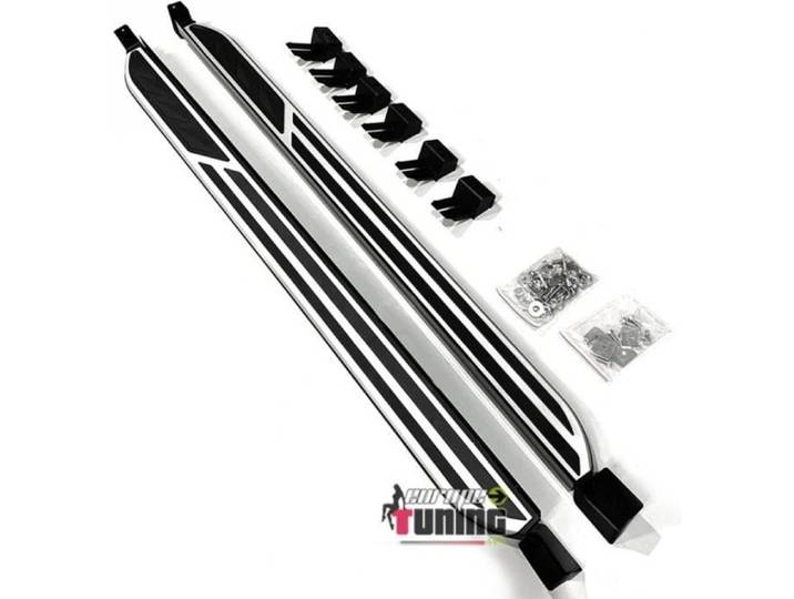 MARCHES PIEDS EN ALUMINIUM CHROME VOLKSWAGEN VW TIGUAN II (2016- ) (05030)