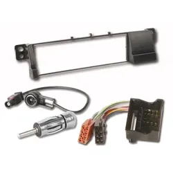  BMW 3er E46 Radioblende inkl. ISO Adaper Antennenadapter 