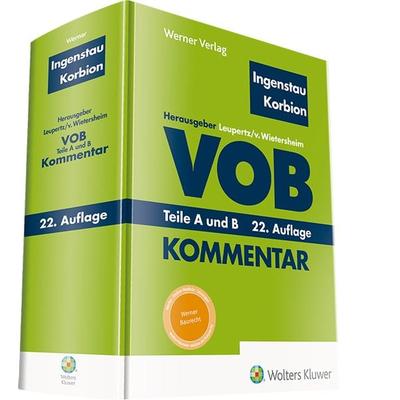 VOB Teile A und B, Gebundene Ausgabe von , Werner, 978-3-8041-5486-5