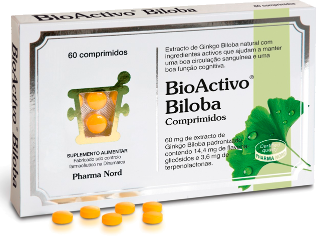 BioActivo Biloba 60 comprimidos