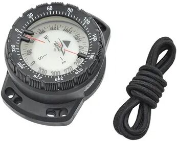 Multisell Products Hub Professional Diving Compass Watch Waterproof Luminous Underwater Navigator For Scuba And Outdoor Exploration black