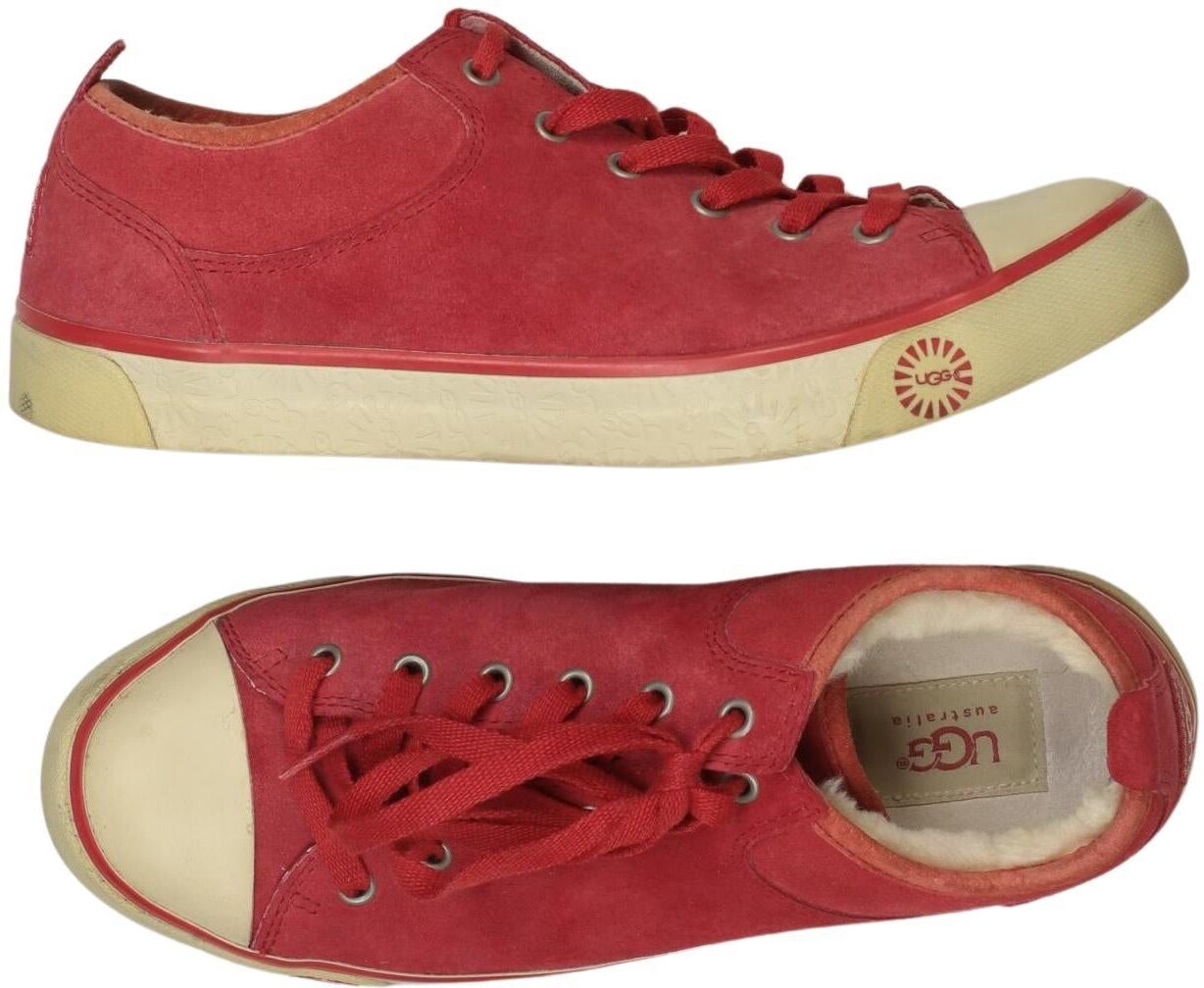 UGG Damen Sneaker, Rot, Gr. EU 39, Leder - Second Hand