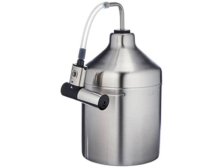 Krups - Accessoire Cappuccino et Pot à Lait XS600010 pour Machines - Inox Pot à lait compatible avec cafetières - Machines à café et machines à expresso Espresseria - Full Auto EA - XP - ES et Combi