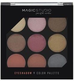 Magic Studio Paleta de Sombras 9 Colores