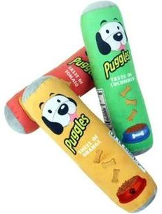 Inspired Finds BarkBrew Squeaky Beer Bottle Plush Dog Toy 3pcs