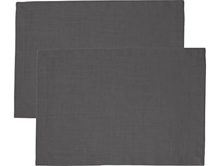 Sander Tischset Loft 2er-Pack fleckabweisend Graphit Größe 35x50 cm