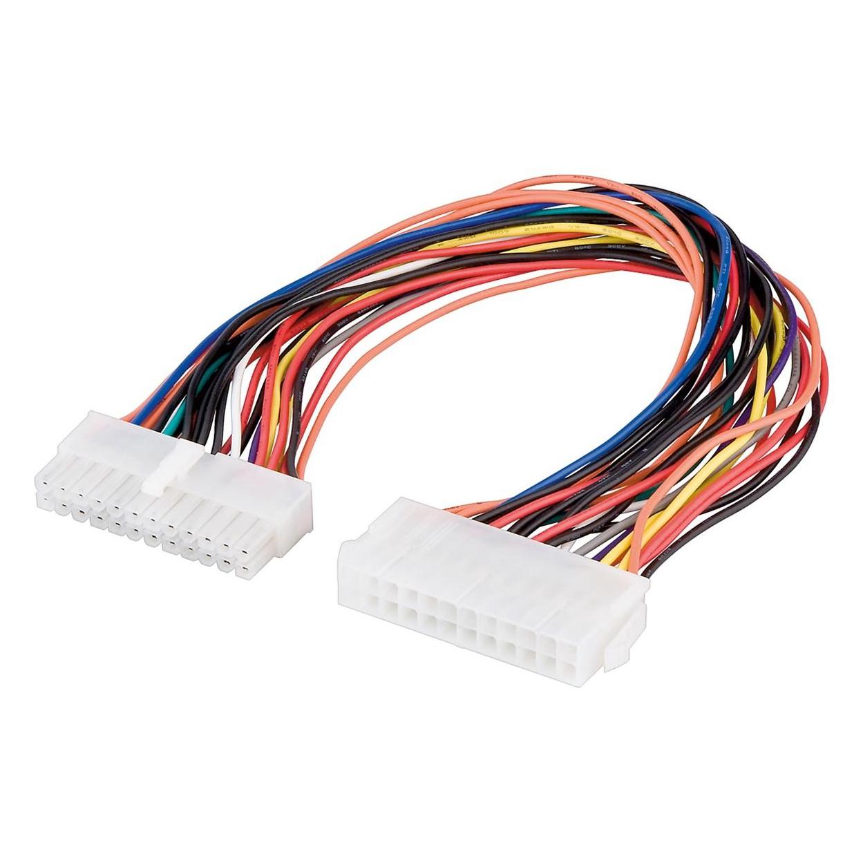 Goobay Internes PC-Stromkabel, 0.3 m (30 cm, 24 pin ATX) (82290)