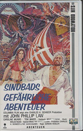 Gordon Hessler - Sindbads gefährliche Abenteuer [VHS] - Preis vom 08.10.2026 07:26:42 h