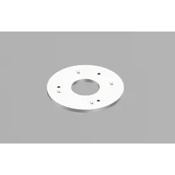 helestra Montageplatte SKY Stahl verzinkt Ø125x6 mm #9019