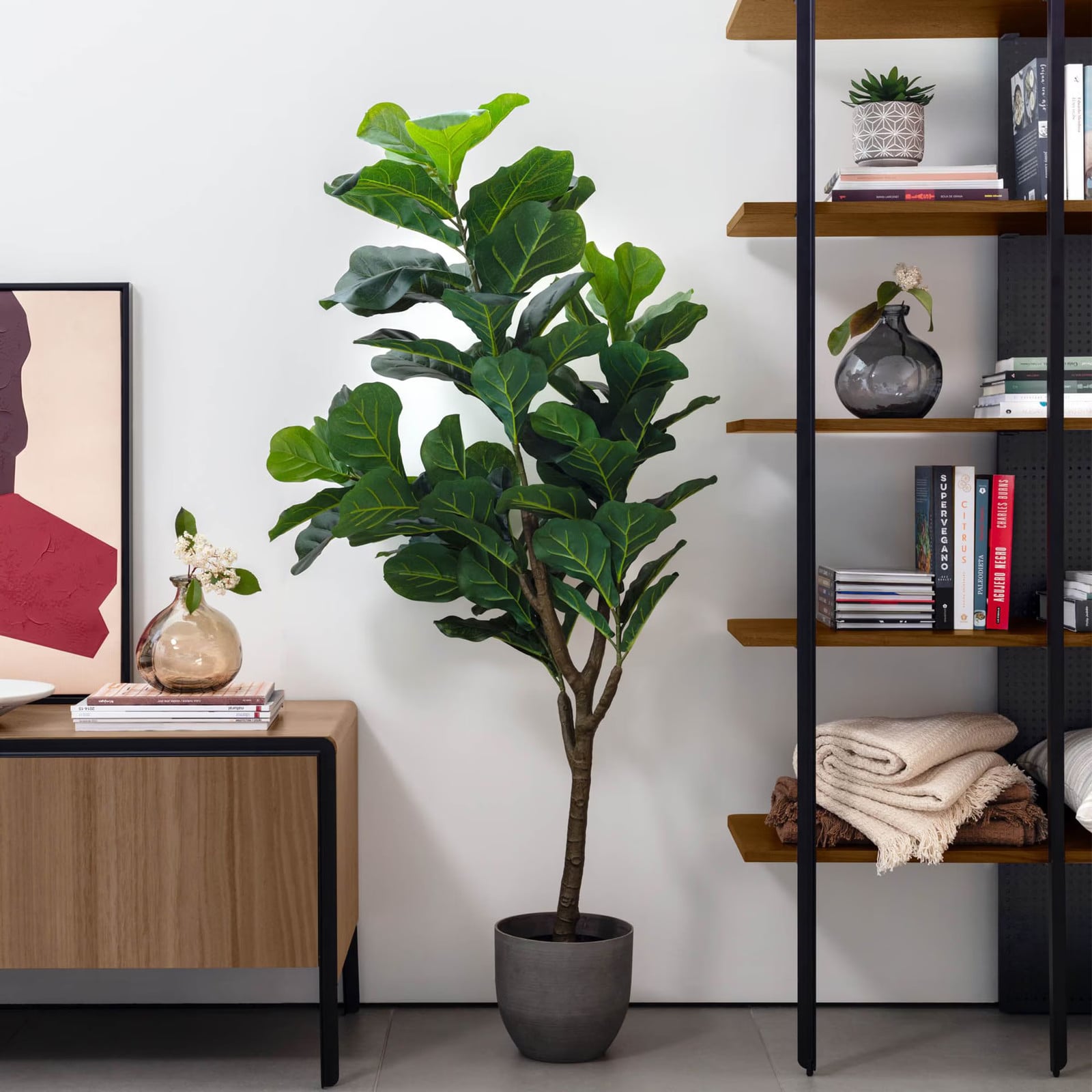 Kave Home Kunstplant Ficus Groen