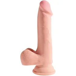 Pipedream, Dildo, King Cock Triple Density wBalls 7.5"