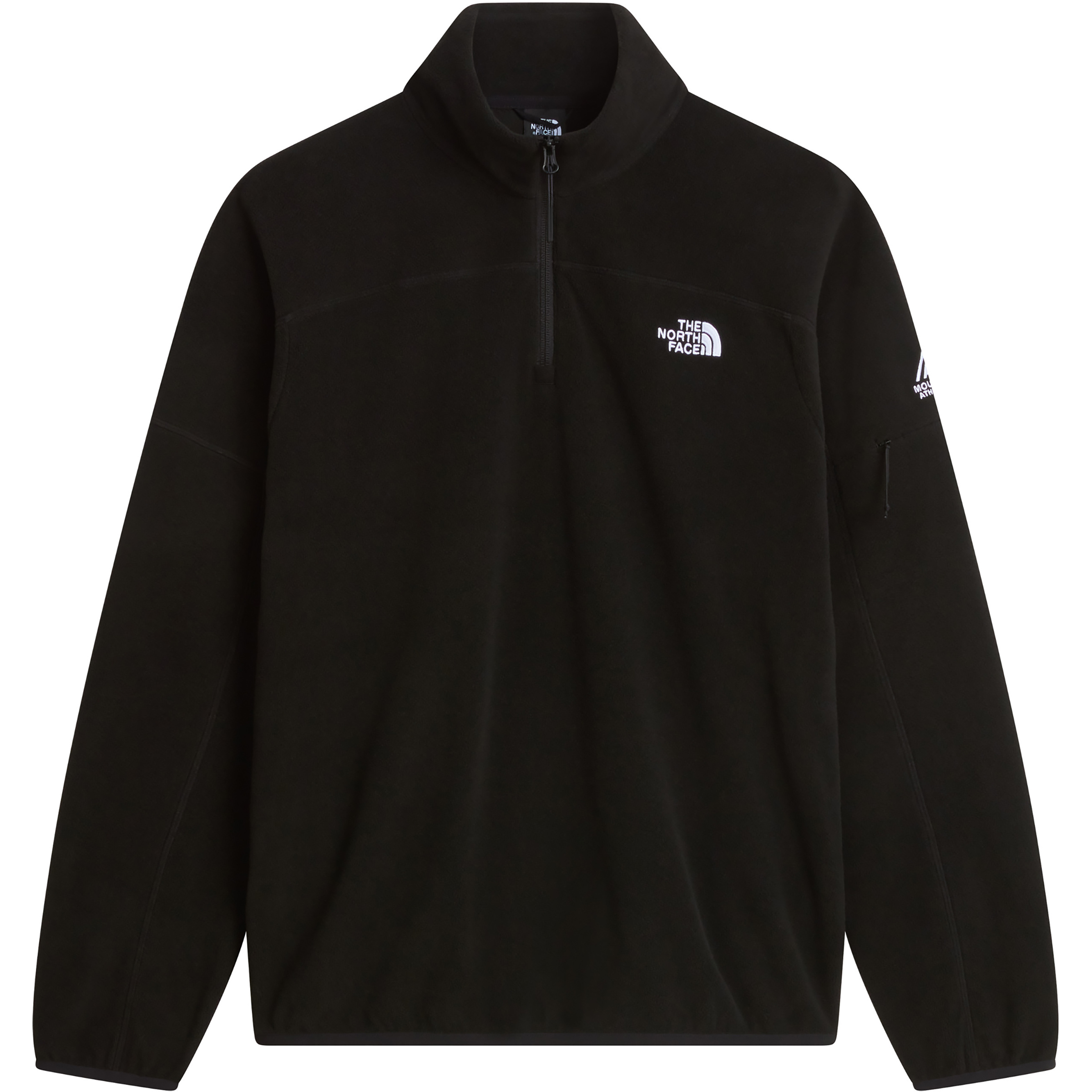 The North Face Mountain Athletics Glacier 1/4 Zip Herren Pullover schwarz Größe XL Training & Fitness Schnell trocknend