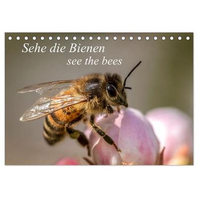 Sehe die Bienen (Tischkalender 2027 DIN A5 quer), CALVENDO Monatskalender