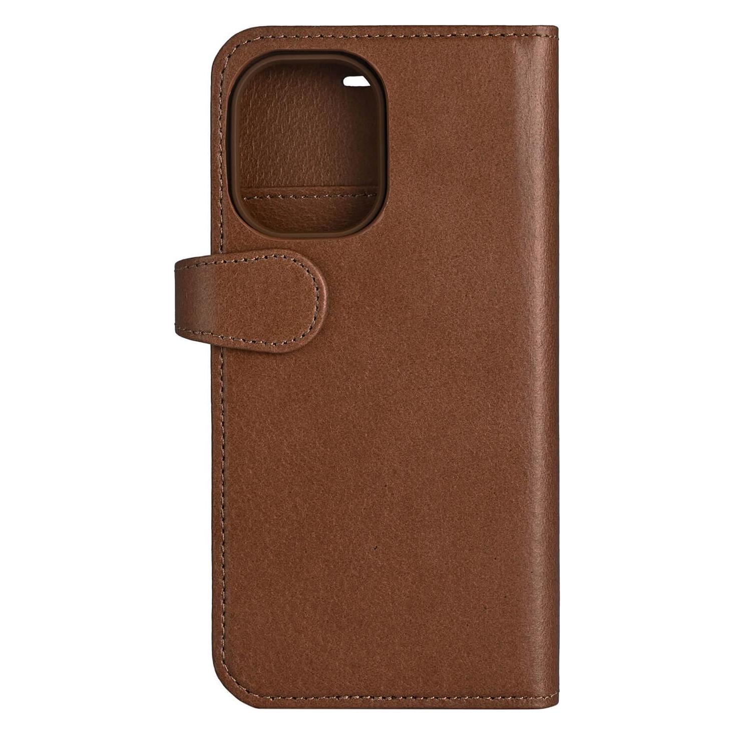 Buffalo 2in1 Leder 3 Karte MagSeries iPhone 16 Braun (Apple iPhone 16) (590147)