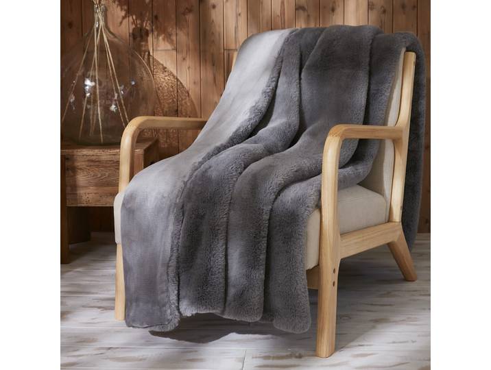 Plaid Polyester Loup 140x200 cm