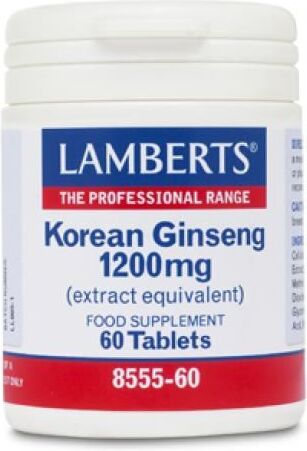 Lamberts Korean ginseng 1,200 mg 60 capsules