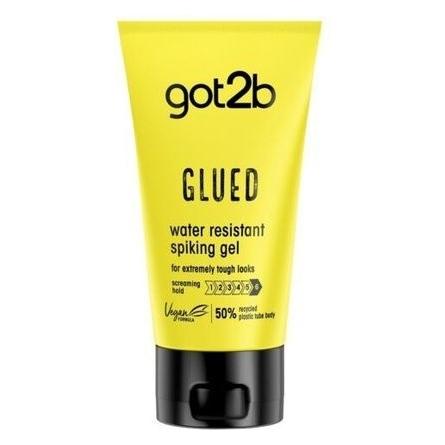 Schwarzkopf Got2B Glued Water Resistant Spiking Gel Waterproof Hair Gel 150Ml (Haargel, 150 ml) (9000101707625)