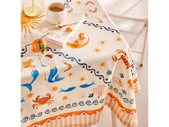 Nappe CORAL COAST 300 x 160cm Multicolore/Multicolore