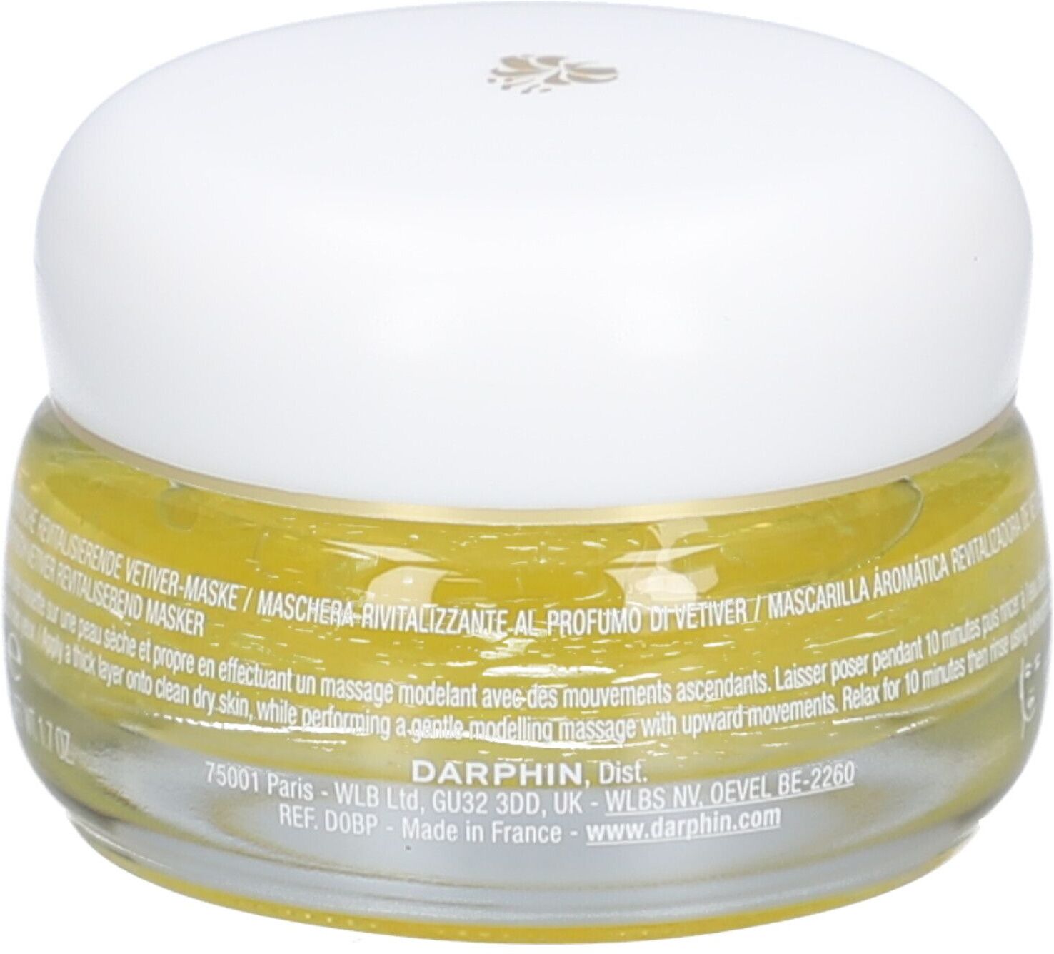 Darphin Eclat Sublime Aromatic Revitalizing Vetiver Mask Jar 50ml 50 ml Gesichtsmaske