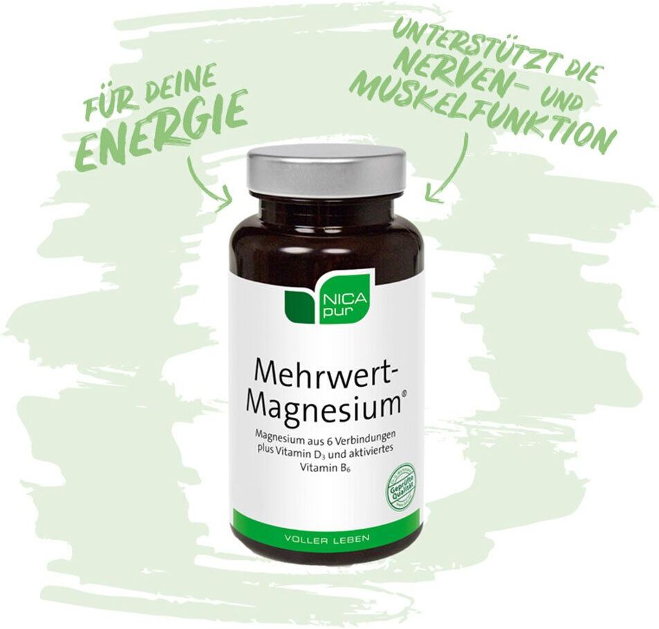 Nicapur Mehrwert-Magnesium Kapseln 60 St