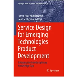 Service Design for Emerging Technologies Product Development, Fachbücher