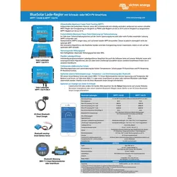 Victron BlueSolar MPPT 150/60-MC4 - 0% MwST. (Angebot gemäß §12 USt Gesetz.)