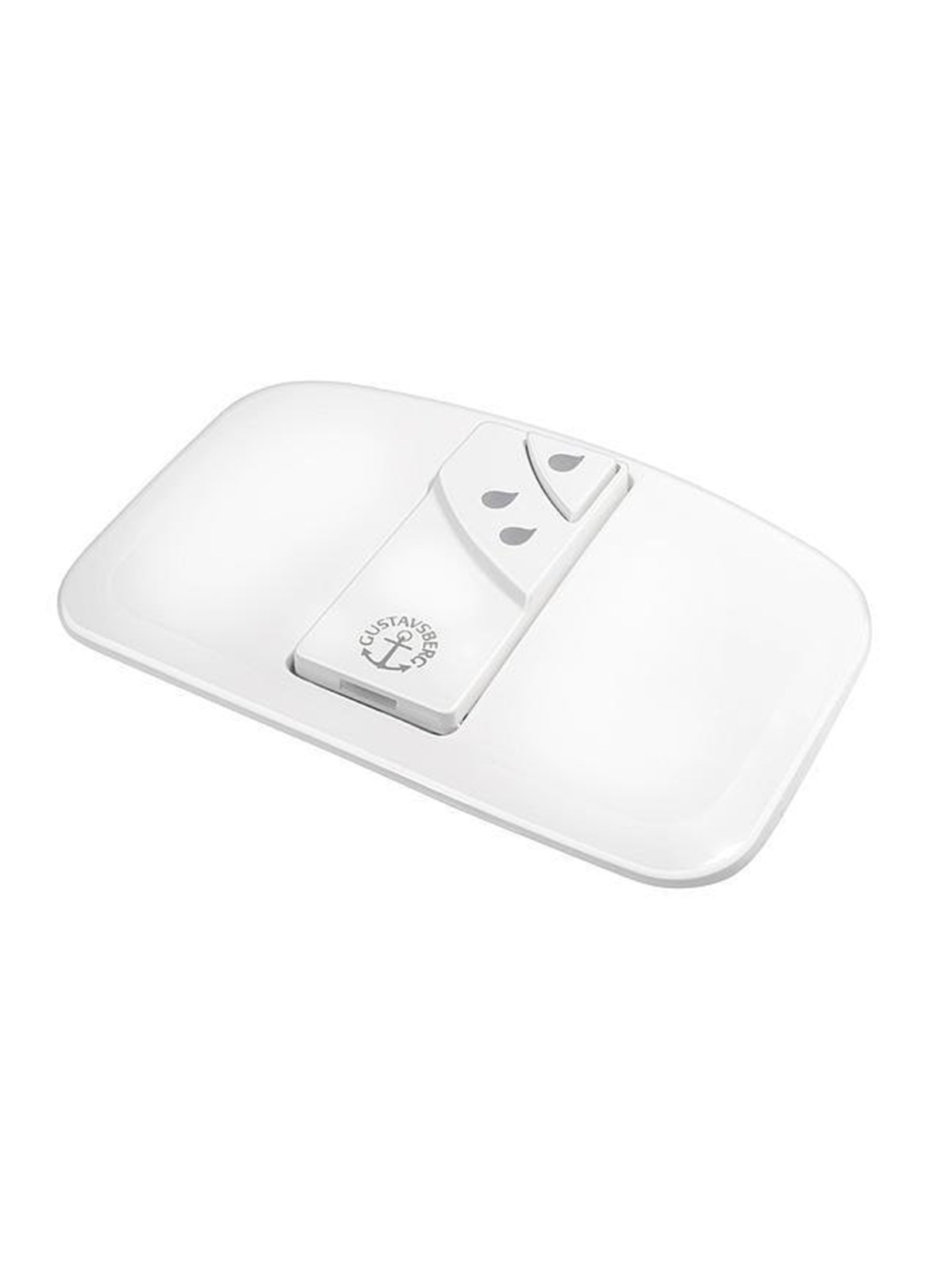 Gustavsberg Cist cov w push butt 390duo wh