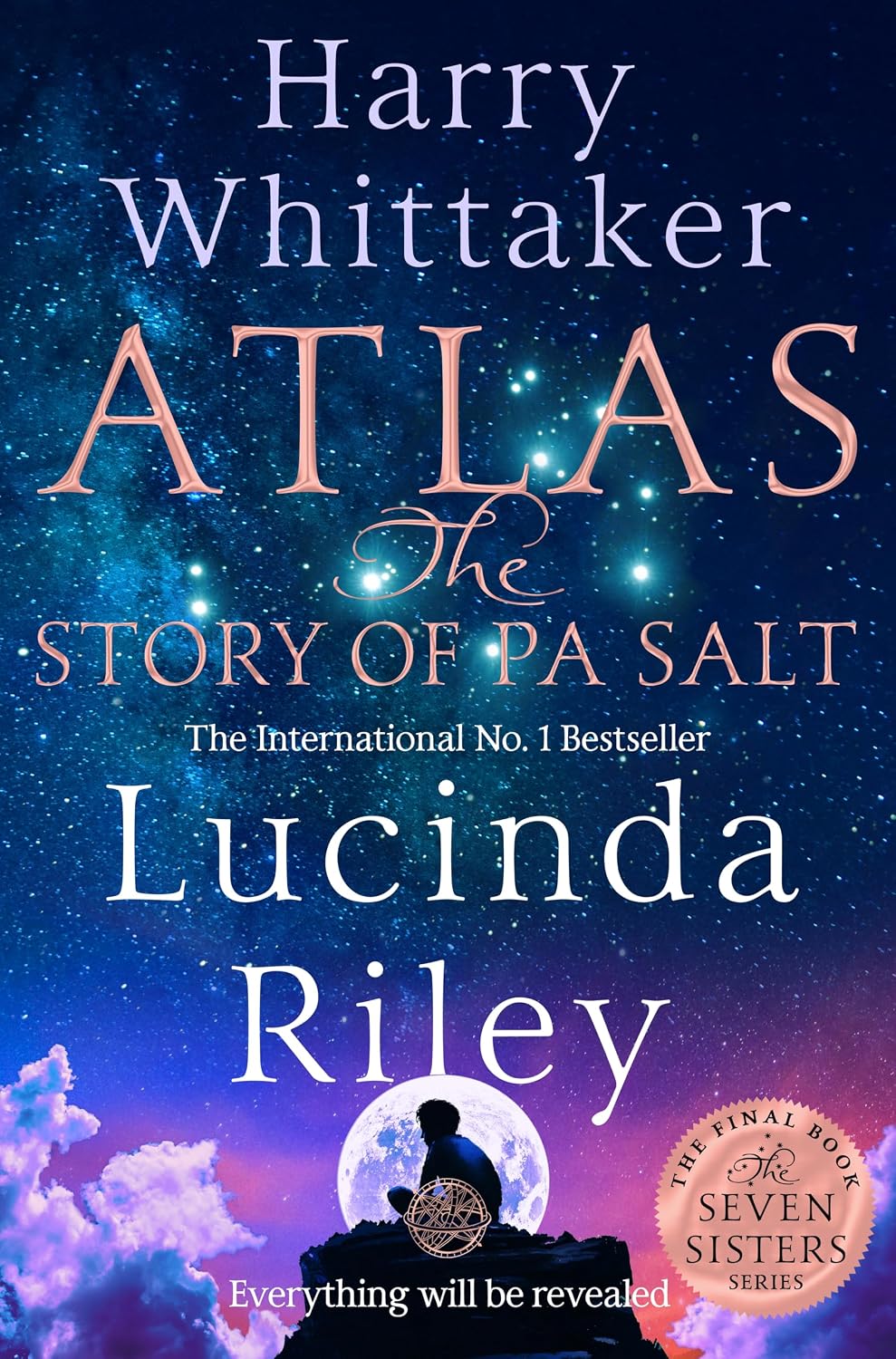 Pan Macmillan Atlas: The Story Of Pa Salt by Lucinda Riley & Harry Whittaker - Seven Sisters Book 8 - Adult Fiction Paperback - New