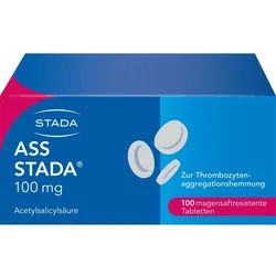 Ass Stada 100mg Magensaftresistente Tabletten 100 ST