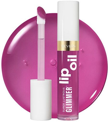 Revlon Super Lustrous Glimmer Lip Oil 006 Plump Pop