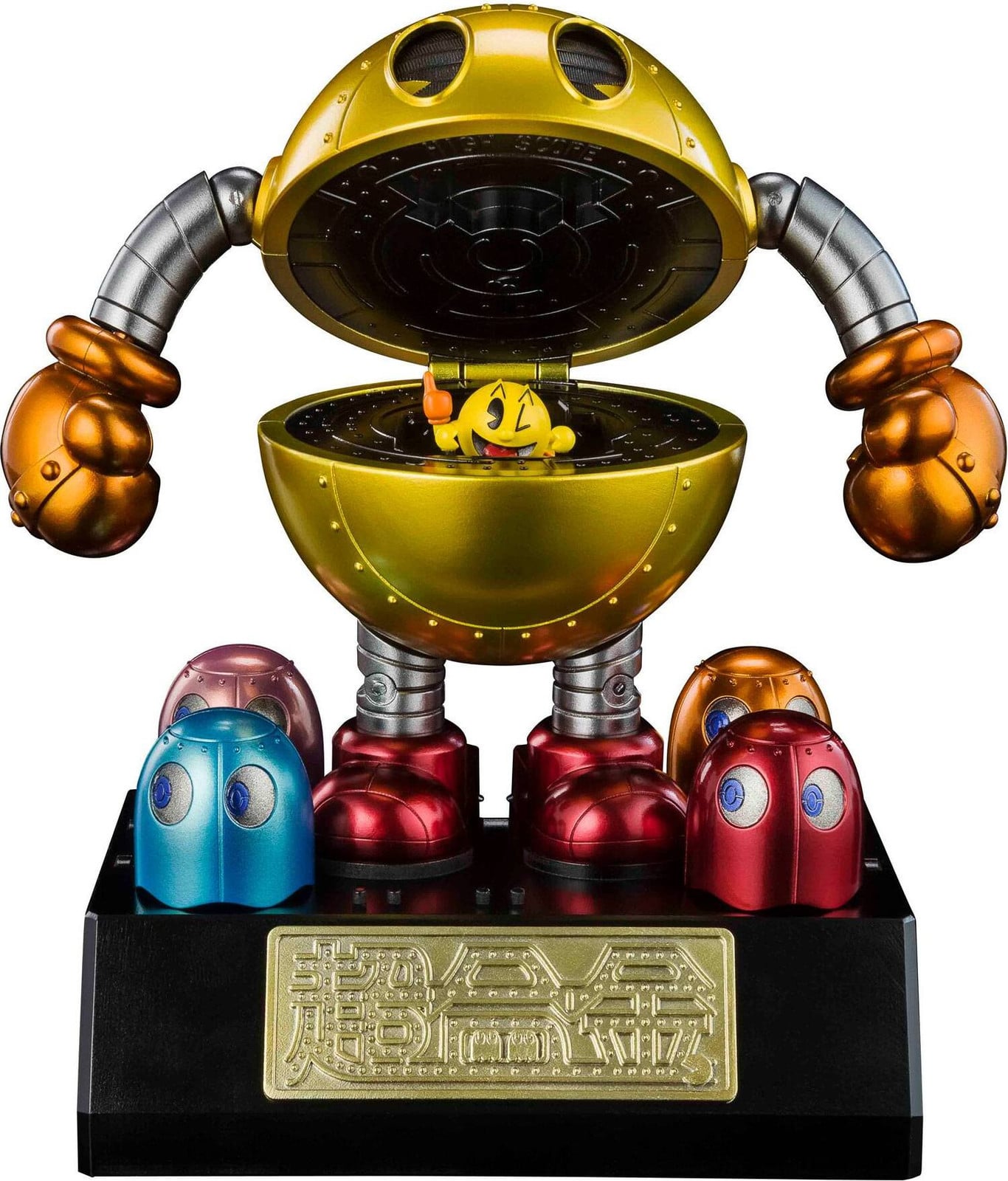 Bandai Tamashii Nations Pac-Man Chogokin gietijzeren model 11 cm