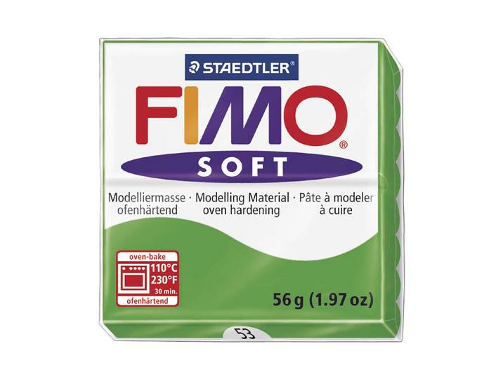 Fimo Soft Modelliermasse Grasgrün 57 g