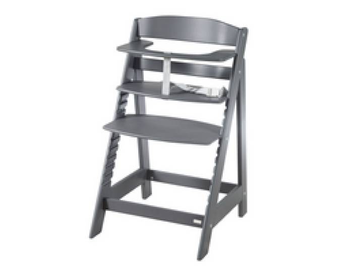 roba Chaise haute »Sit Up«, chaise haute évolutive en bois. (anthracite)