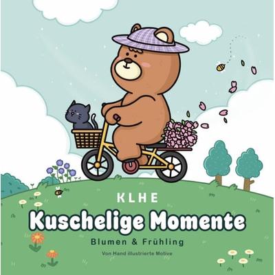 Kuschelige Momente Blumen & Frühling Ausmalbuch, Taschenbuch von , KLHE - GbR Christopher Klein & Jens Helbig, 978-3-9853819-8-2