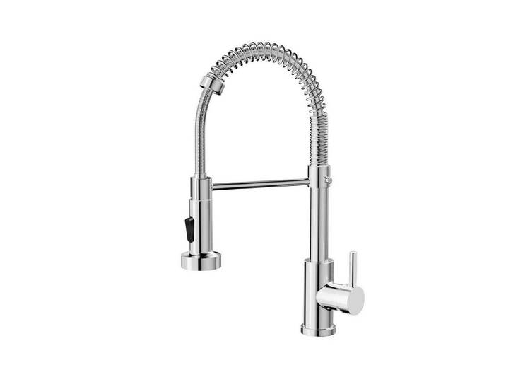 LuxusKollektion Küchenarmatur Küchenarmatur Hochdruck ausziehbar 2 Funktionen 360 drehbar Chrom