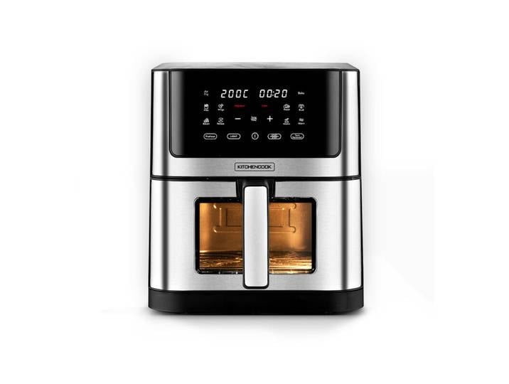 KITCHENCOOK AIRMED WXL Friteuse sans huile 8 L, 10 programmes préréglés, avec hublot de visualisation