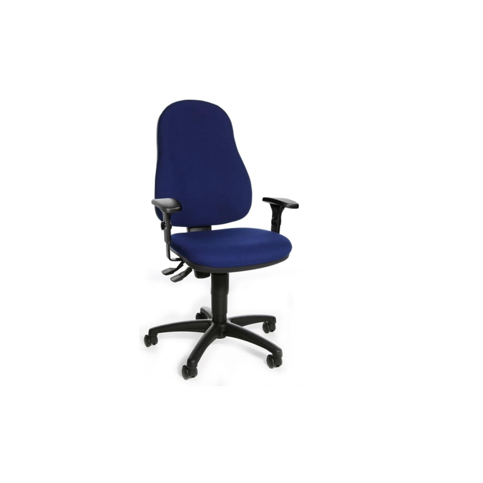 Topstar Home Office Bürostuhl CALIFORNIA 60 Stoff mit Armlehnen (höhenverstellbar)