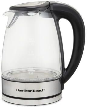 Hamilton Beach 1.7 Liter Variable Temperature Electric Glass Kettle