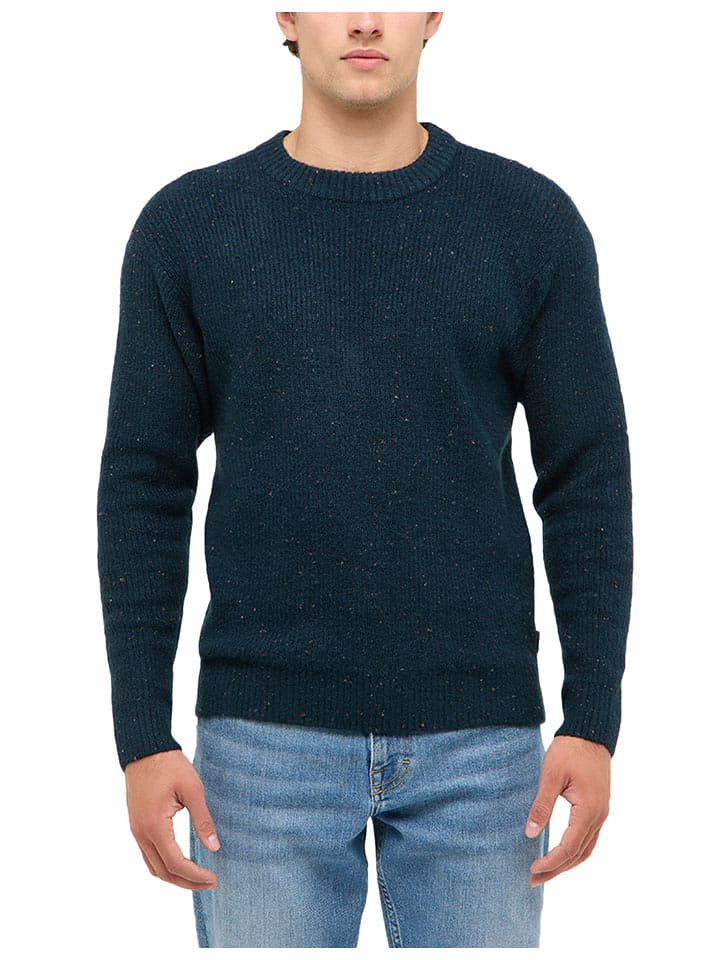 Mustang Pullover in Dunkelblau - M