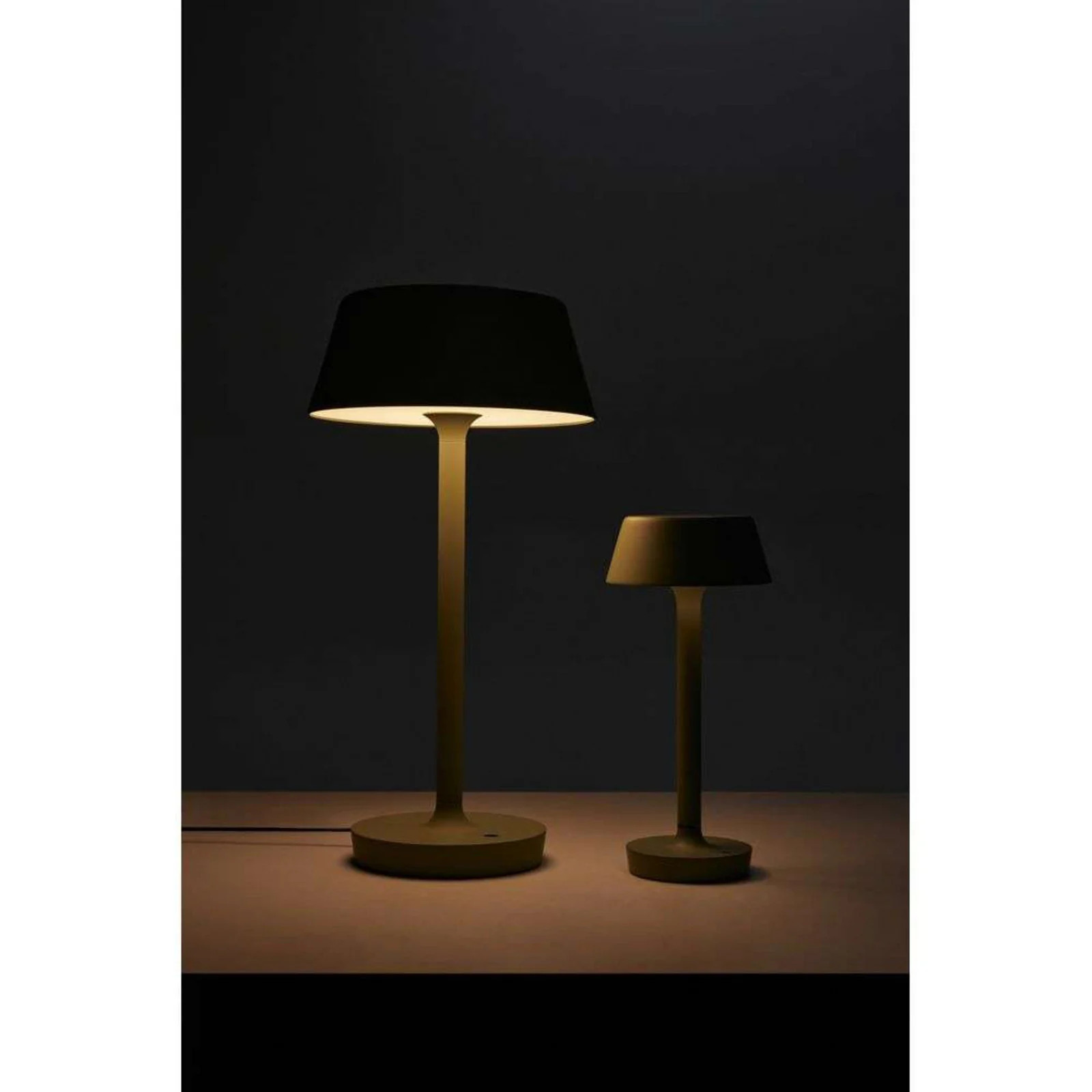 Antidark Companion Big T2 Tafellamp Matt Grijs - Aluminium