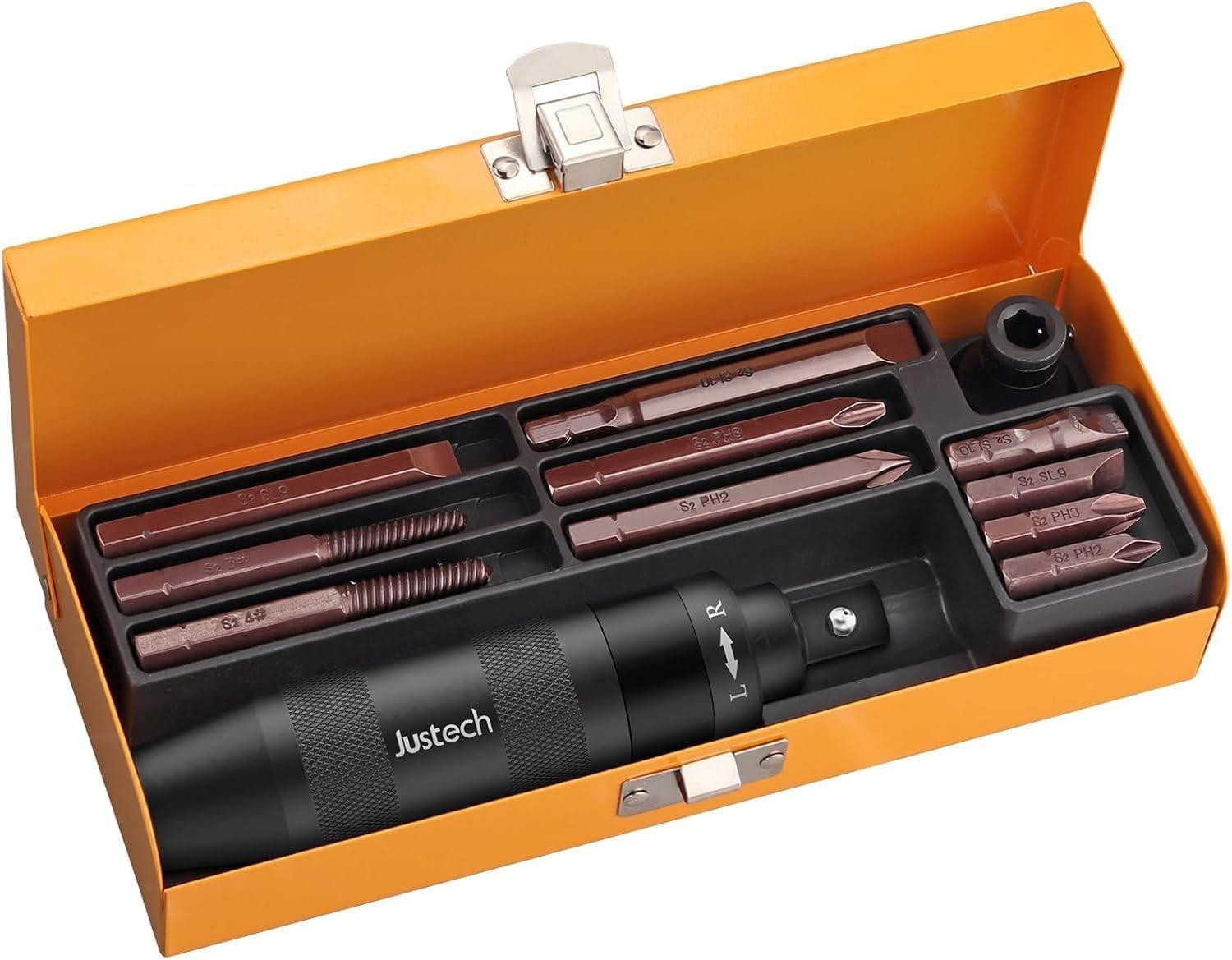 Merkloze 12-delige Impact Wrench Set, Zwart, Heavy Duty