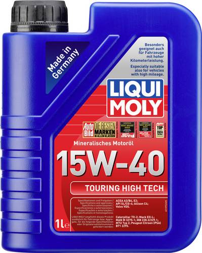 Liqui Moly Touring High Tech 15W-40 1095 Motoröl 1l