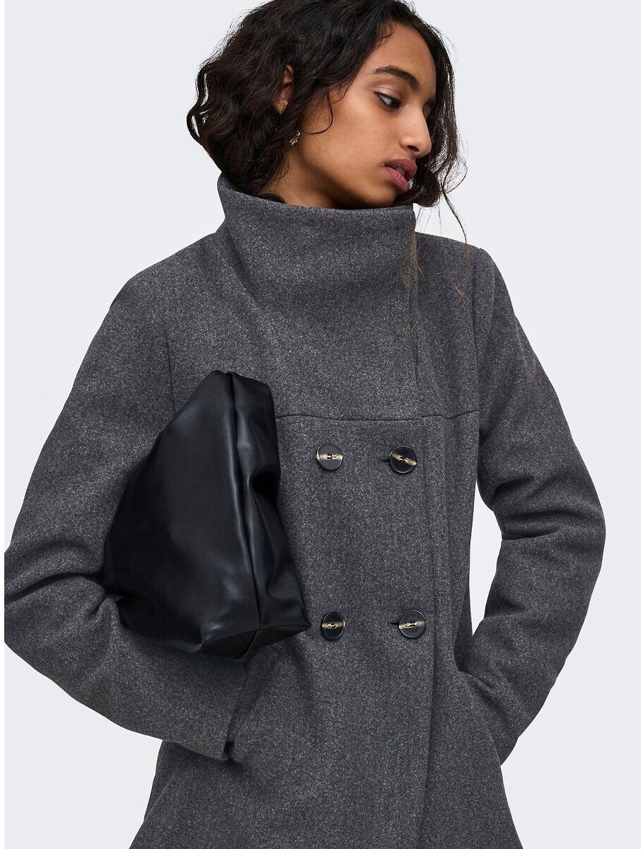 ONLY Manteau mi-long col montant