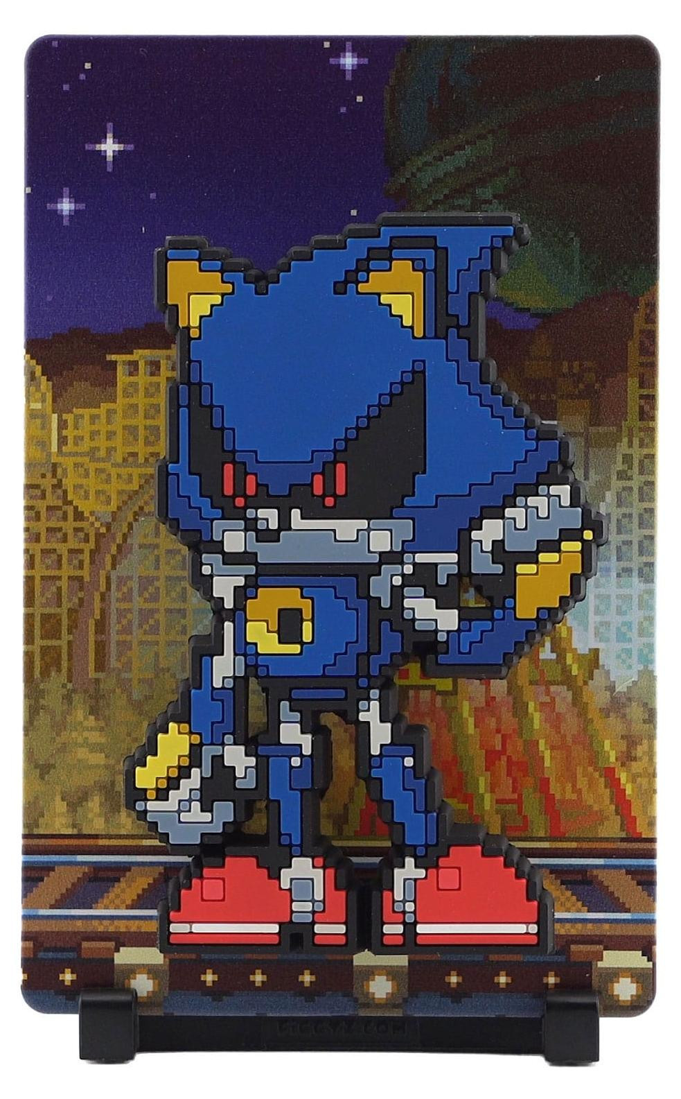FiGGYZ Sonic the Hedgehog Modern Metal Sonic Magnet-figuur, 11 cm