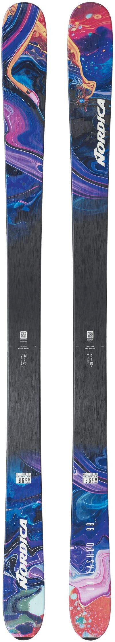 Nordica  - Pack Ski Unleashed 98 - 174 + 11.0 Tp 100mm Black Anthracite - Ski
